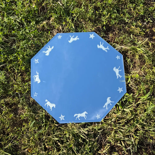 'Round and 'Round Mirror