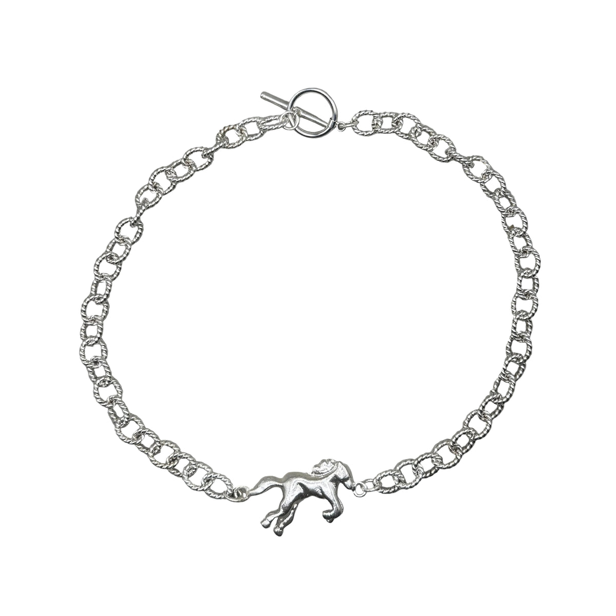 Horse Bracelet Sterling Silver